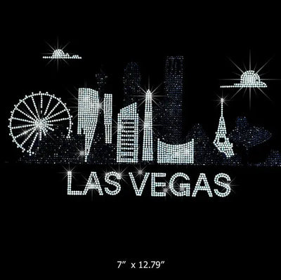 Las Vegas 24024 Ready to Press Rhinestone Transfer - DTF Dallas 