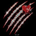 Claw 25022 Ready to Press Rhinestone Transfer - DTF Dallas 