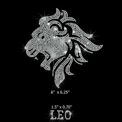 Leo 25052 Ready to Press Rhinestone Transfer - DTF Dallas 