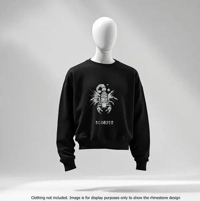 Scorpio 25059 Ready to Press Rhinestone Transfer - DTF Dallas 