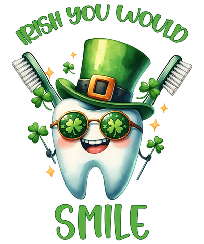 Dental Office Saint Patrick's Day Design | DTF Dallas - DTF Dallas 