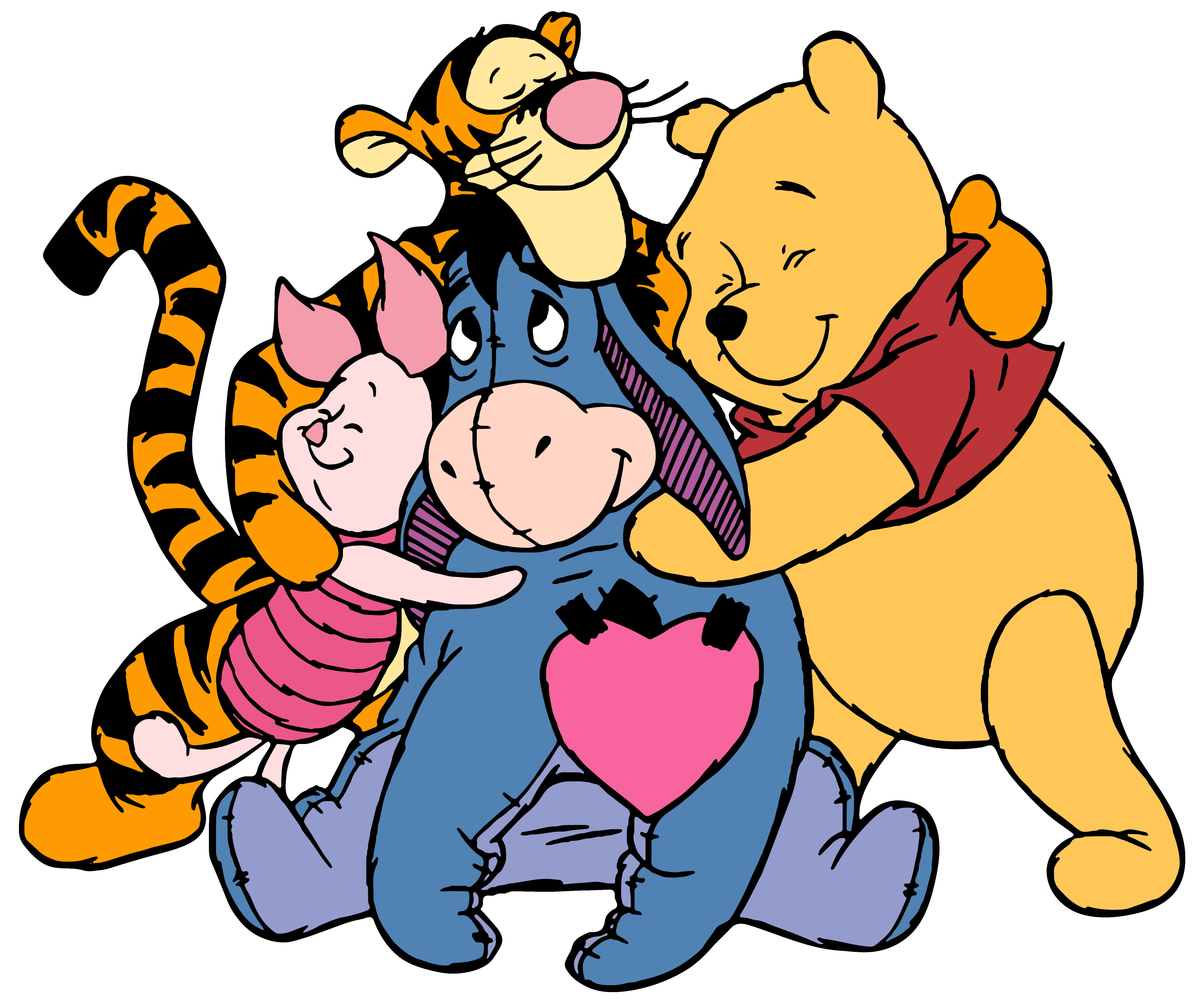 Winnie The Pooh and Friends Design - DTF Ready To Press – dtfdallas