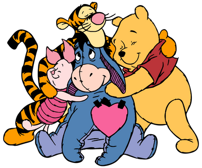 Winnie the Pooh and Friends DTF Ready to Press | DTF Dallas - DTF Dallas 