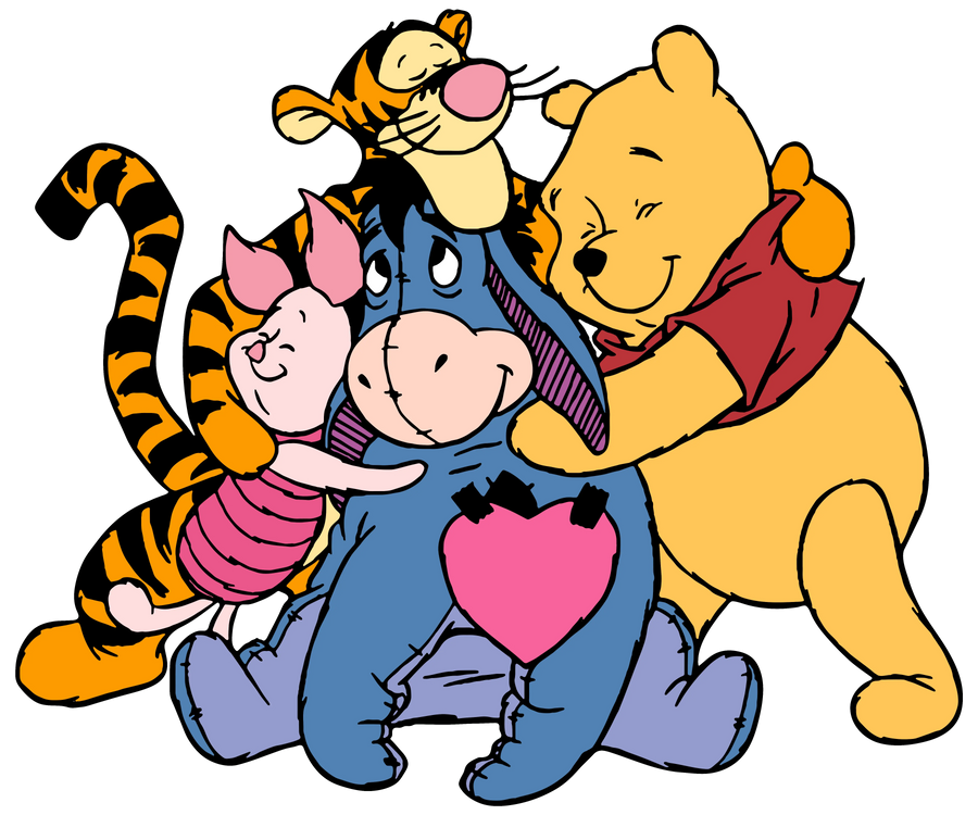Winnie the Pooh and Friends DTF Ready to Press | DTF Dallas