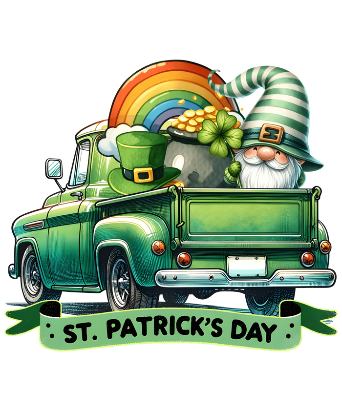 Cute ST. Patrick's Day Design pressed on a garment