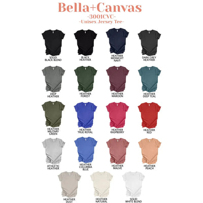 Bella + Canvas 3001CVC | Unisex Jersey Tee 3001 CVC - DTF Dallas 