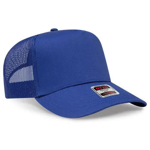 OTTO CAP 32-285 5-Panel Fine-Canvas Mesh Trucker Hat - DTF Dallas 
