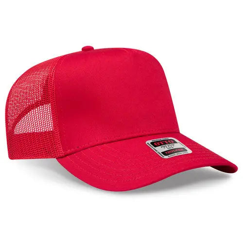 OTTO CAP 32-285 5-Panel Fine-Canvas Mesh Trucker Hat - DTF Dallas 