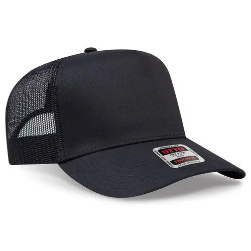 OTTO CAP 32-285 5-Panel Fine-Canvas Mesh Trucker Hat - DTF Dallas 
