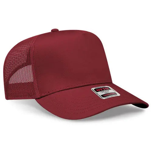 OTTO CAP 32-285 5-Panel Fine-Canvas Mesh Trucker Hat - DTF Dallas 
