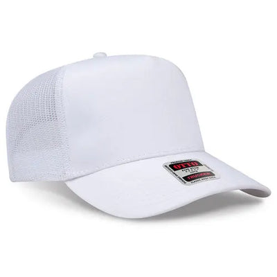 OTTO CAP 32-285 5-Panel Fine-Canvas Mesh Trucker Hat - DTF Dallas 