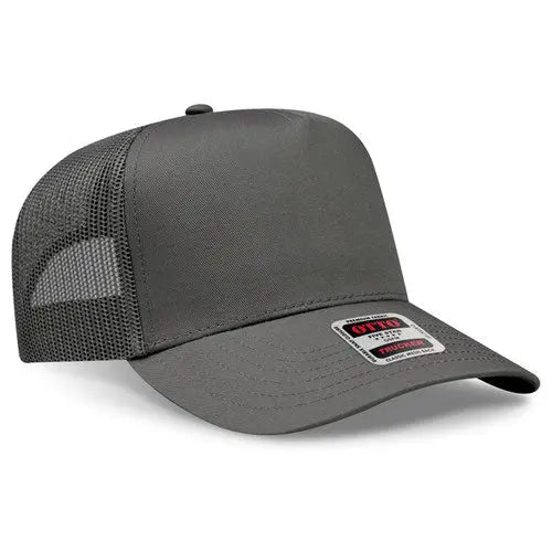 OTTO CAP 32-285 5-Panel Fine-Canvas Mesh Trucker Hat - DTF Dallas 