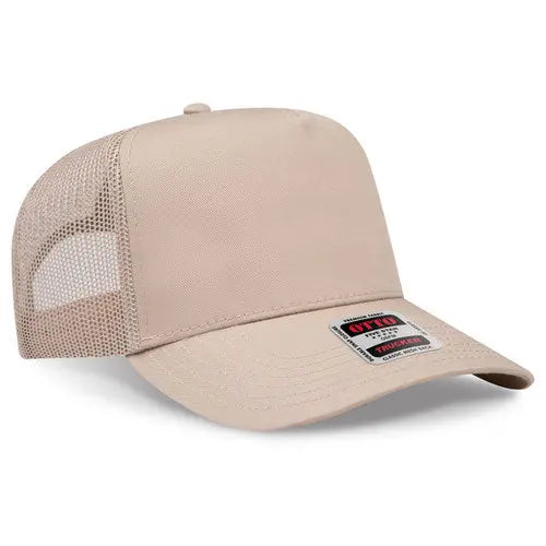 OTTO CAP 32-285 5-Panel Fine-Canvas Mesh Trucker Hat - DTF Dallas 