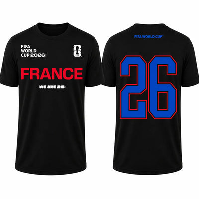 FIFA World Cup 2026 France Shirt - Official "We Are 26" T-shirt - DTF Dallas 