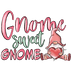 Gnome Sweet Gnome Valentine's Day Design - DTF Ready To Press