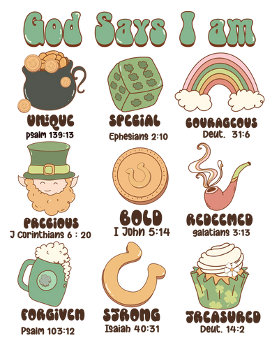 God Say I am Special Design - DTF Ready To Press - DTF Dallas 