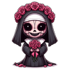 Sister Irene Valentine All Rose For You Design - DTF Ready To Press