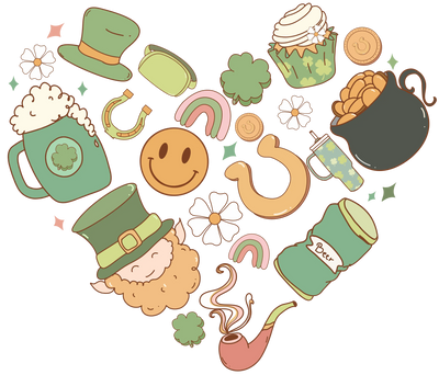 Dublin Celebrations Design - DTF Ready To Press - DTF Dallas 