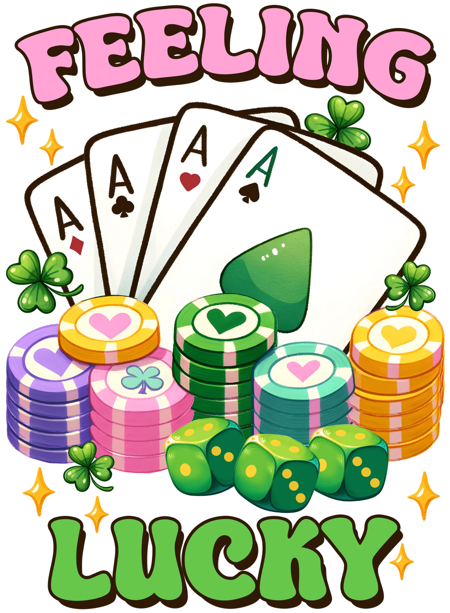 Feeling Lucy Saint Patrick's Day Design | DTF Dallas