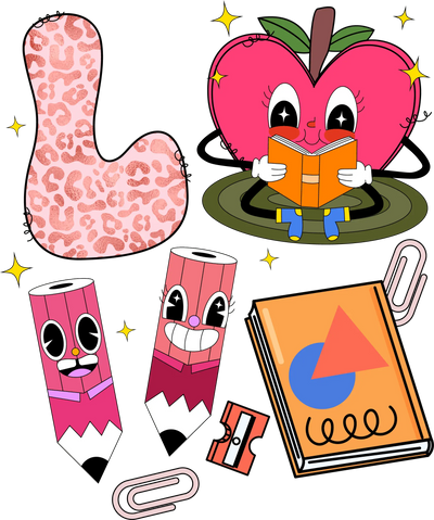 Love Teaching Design - DTF Ready To Press - DTF Dallas 