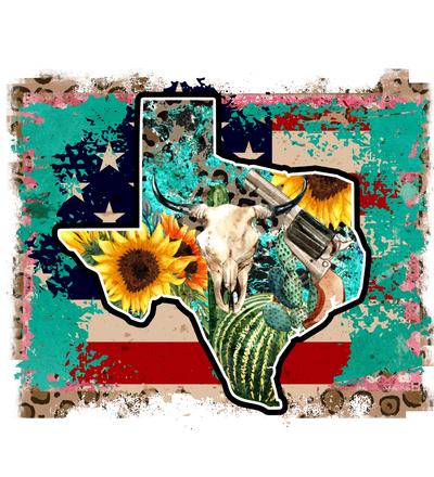 Texas Country Design - DTF Ready To Press - DTF Dallas 