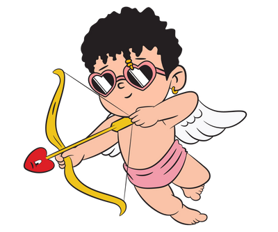 Bad Bunny Cupid Valentine's Day Design | DTF Dallas - DTF Dallas 