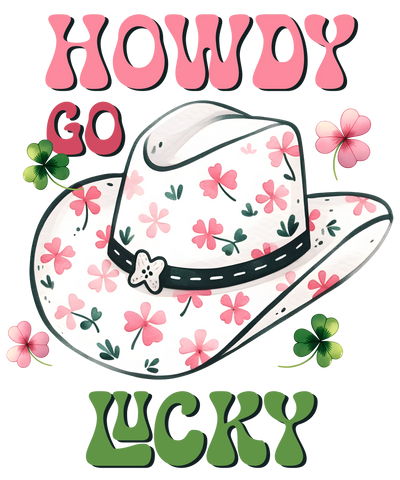 St Patrick's Day Cute Western Design | DTF Dallas - DTF Dallas 