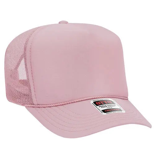 OTTO CAP 39-165 5-Panel High-Crown Foam Trucker Hat - DTF Dallas 