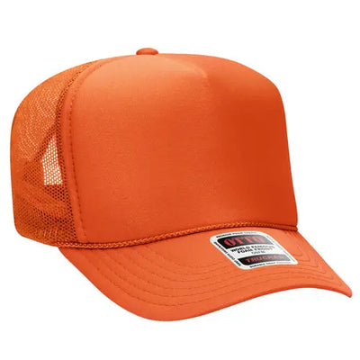 OTTO CAP 39-165 5-Panel High-Crown Foam Trucker Hat - DTF Dallas 