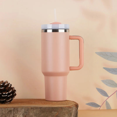 40oz Custom Insulated Tumbler with Handle - DTF Dallas 