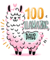 100 Llamazing Days of School Llama Design | DTF Dallas