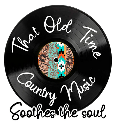 Country Music Soothes the Soul Design | DTF Dallas - DTF Dallas 