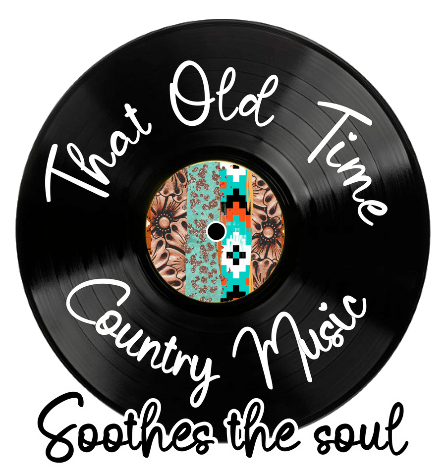 Country Music Soothes the Soul Design | DTF Dallas