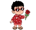 Bad Bunny - Rose for You Valentine's Design | DTF Dallas