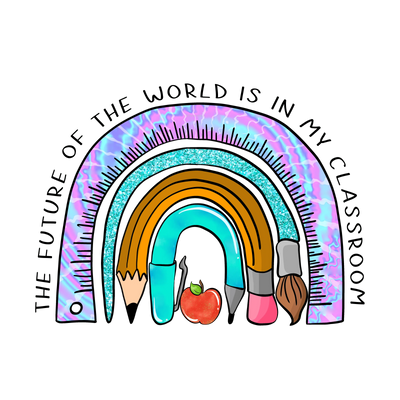 Cute Classroom Design - DTF Ready To Press - DTF Dallas 