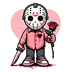 Jason Voorhees Valentine Love Design | DTF Dallas