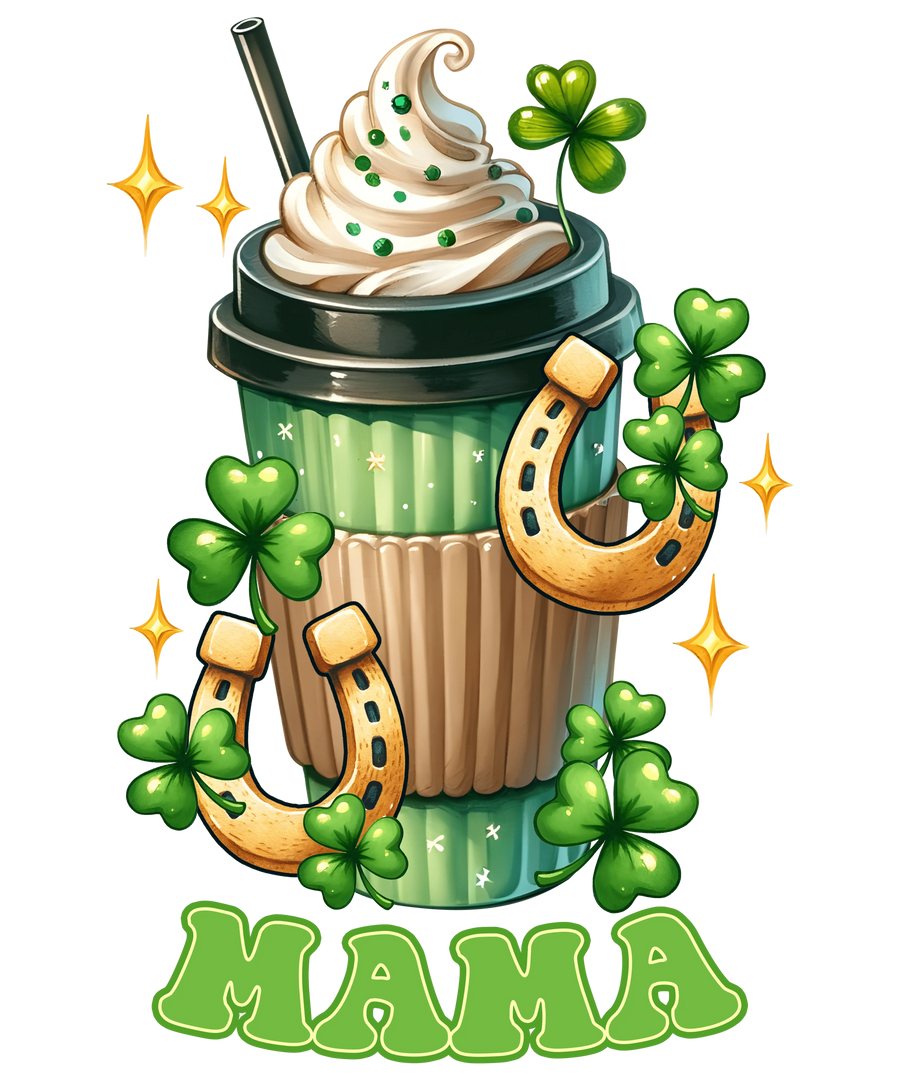Saint Patrick's Day Cute Mama Design | DTF Dallas