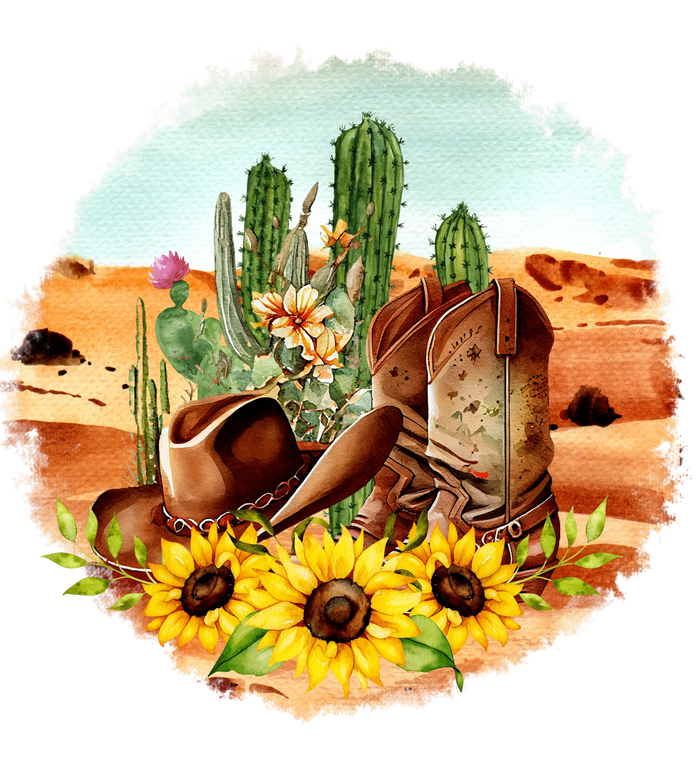 Country Life Design pressed on a garment