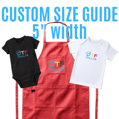 DTF Transfers by Size - DTF Dallas 