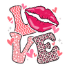 Love Valentine's Day Leopard Design | DTF Dallas