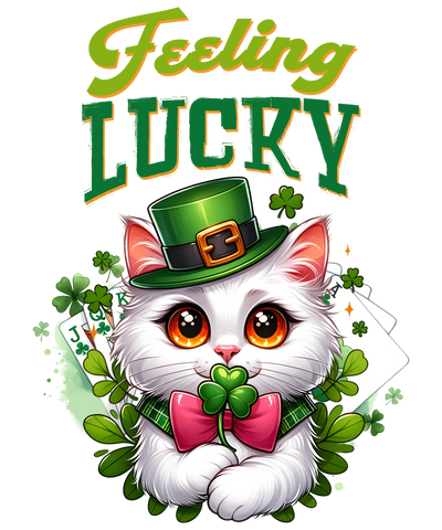 Happy Patrick's Day Feeling Lucy Design | DTF Dallas - DTF Dallas 