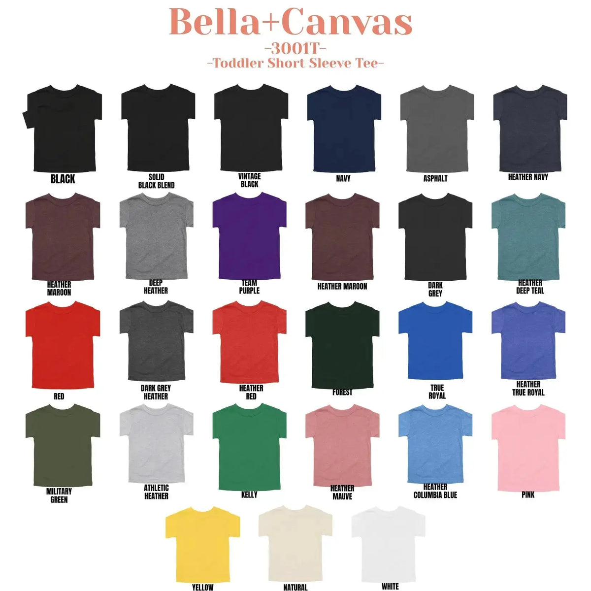 Bella + Canvas 3001T | Toddler Jersey Tee 3001 T - DTF Dallas 