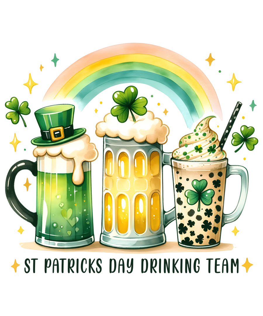 Saint Patrick's Day Funny Beer Design | DTF Dallas