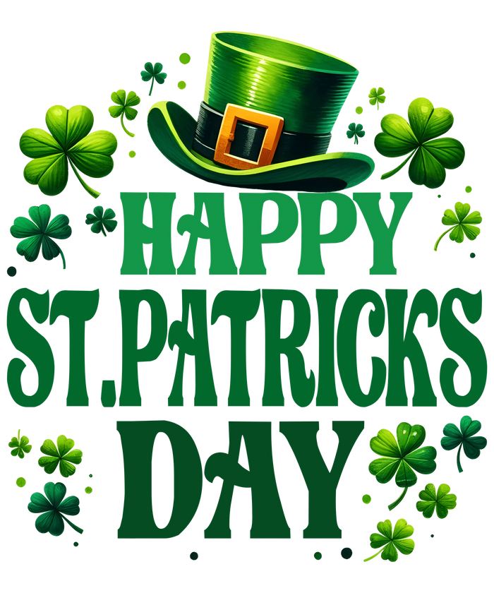 Happy ST. Patricks Day Design pressed on a garment