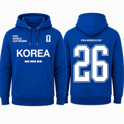 FIFA World Cup 2026 Korea Hoodie - Official "We Are 26" Pullover - DTF Dallas 