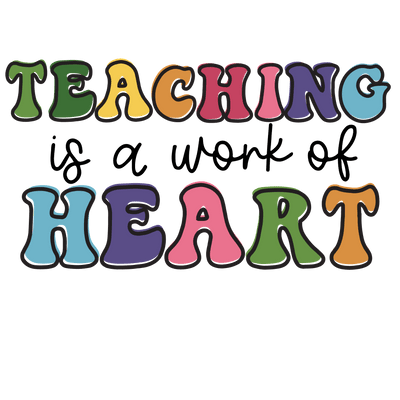 Teachers Day Colorful Design - DTF Ready To Press - DTF Dallas 