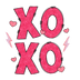 XOXO Valentine's Day Party Design - DTF Ready To Press