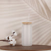 20 oz Premium Glass Tumbler with Bamboo Lid