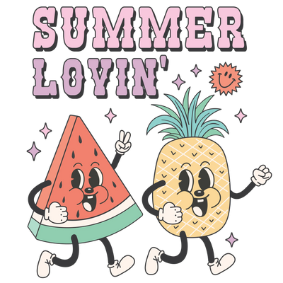 Summer Lovin Design - DTF Ready To Press - DTF Dallas 