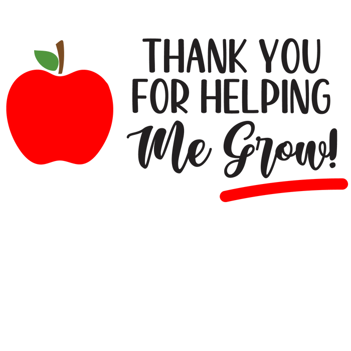 Thank You for Being Part of My Story Design Artisan Collection pressed on a garment